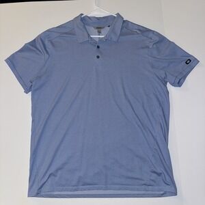 Men's XL OGIO Quarter Button-Up Short Sleeve Performance Golf Polo
